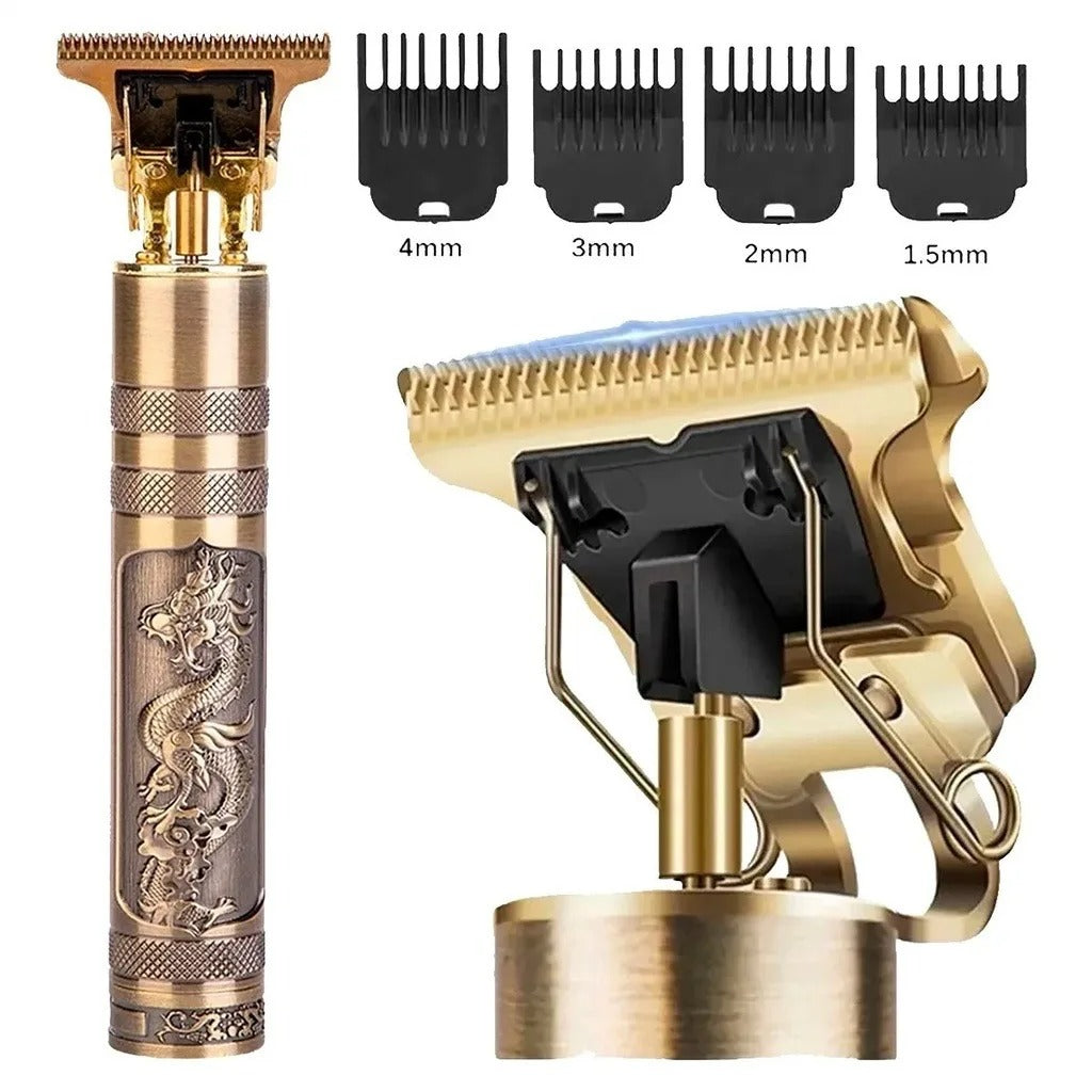 Afeitadora eléctrica para barba y cabello, diseño y acabado profesional